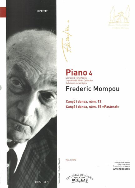 Mompou: Piano 4