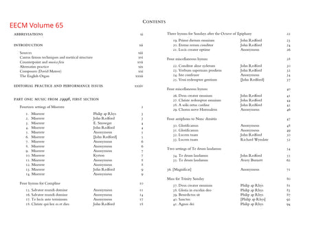 Early Tudor Organ Music I