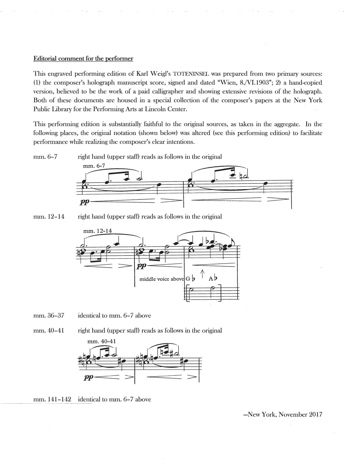 Weigl: Toteninsel (Isle of The Dead)