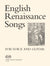 English Renaissance Songs (arr. for voice & guitar)