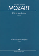 Mozart: Missa brevis in D Minor, K. 65 (61a)
