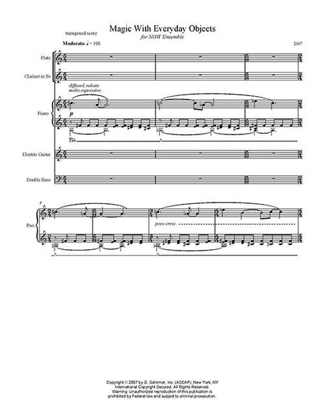 Mazzoli: Magic with Everyday Objects