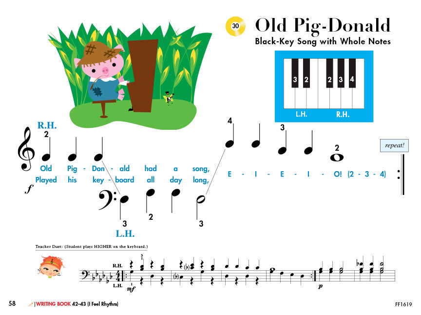 My First Piano Adventure for the Young Beginner: Lesson Book A - Pre-reading