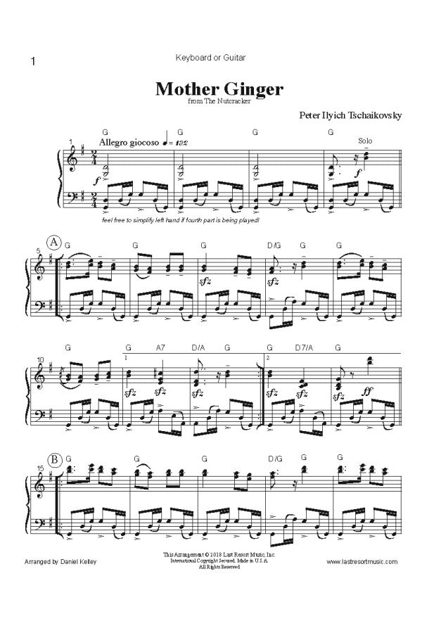 Music for Three - The Nutcracker - Set 2