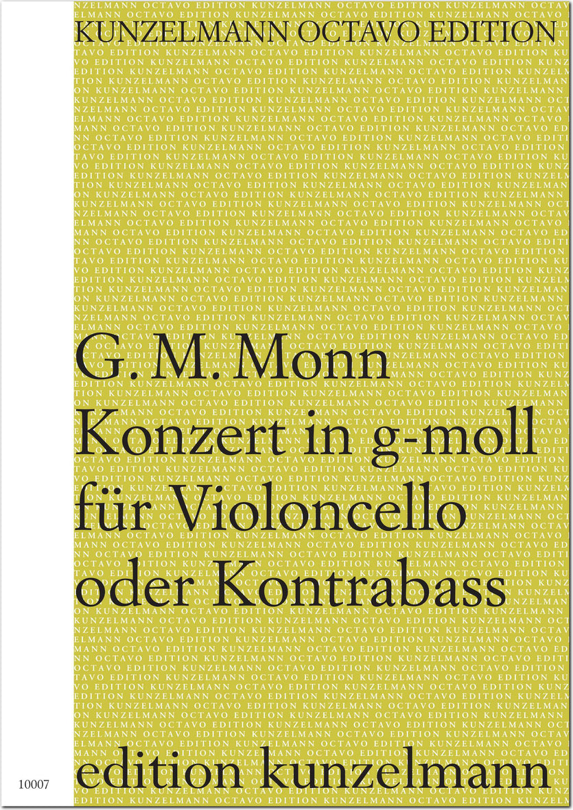 Monn: Cello Concerto in G Minor