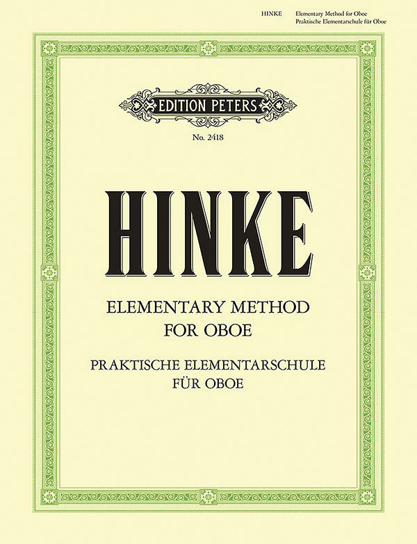 Hinke: Elementary Method for Oboe