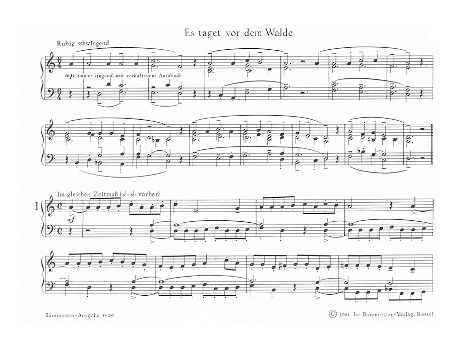 Marx: Klaviermusik nach Volksliedern, Op. 59