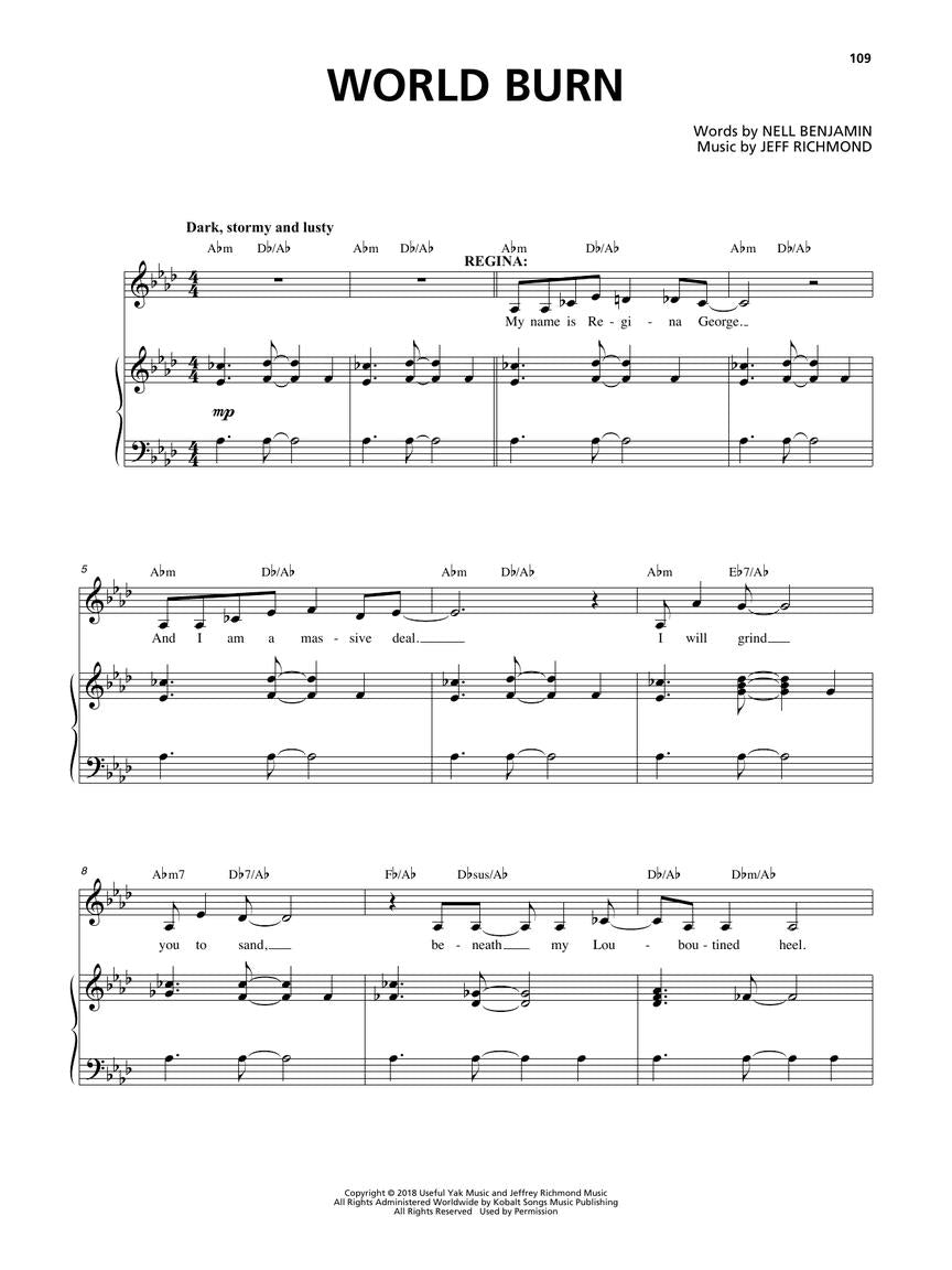 Mean Girls - Vocal Selections