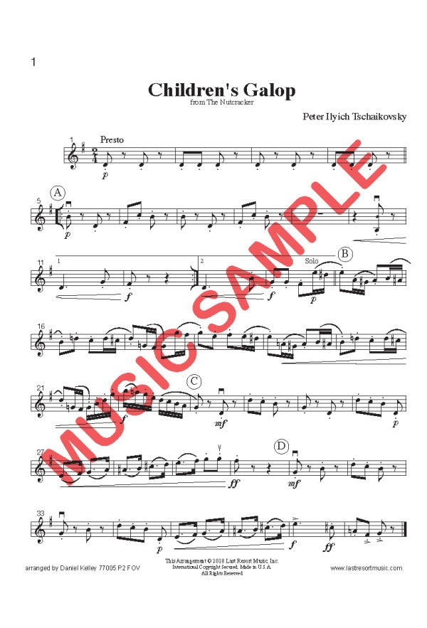 Music for Four - The Nutcracker - Part 1