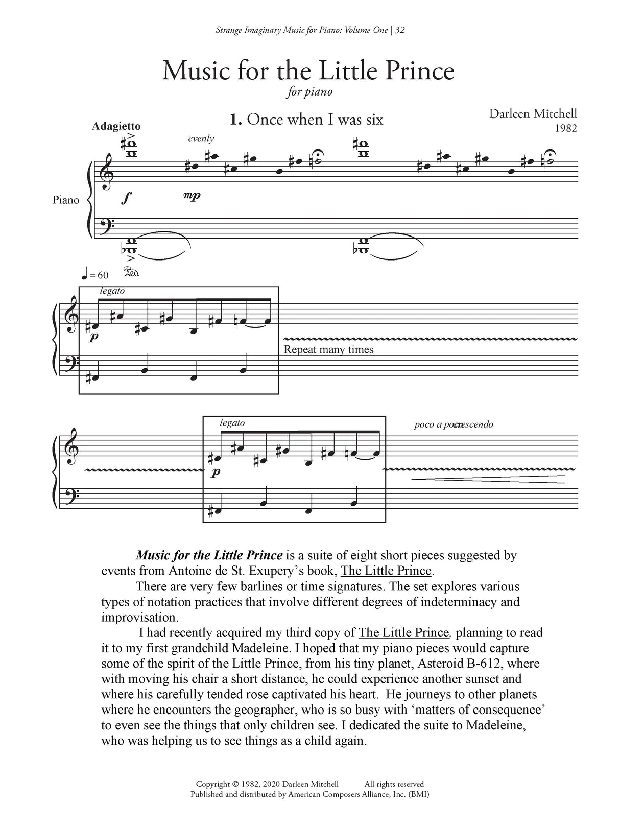 The Strange Imaginary Piano - Volume 1