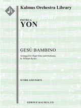 Yon: Gesù Bambino (arr. for high voice & orchestra)