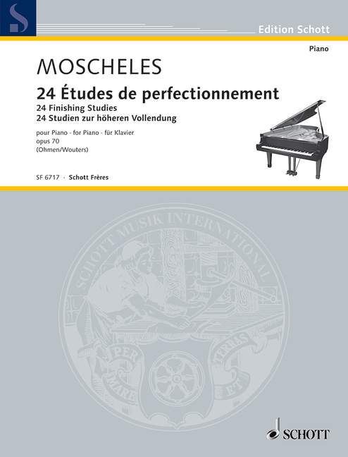 Moscheles: 24 Finishing Studies, Op. 70