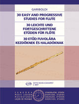 Gariboldi,: 30 Easy and Progressive Studies for flute