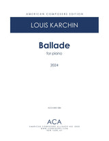 Karchin: Ballade