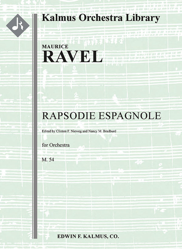 Ravel: Rapsodie espagnole, M. 54