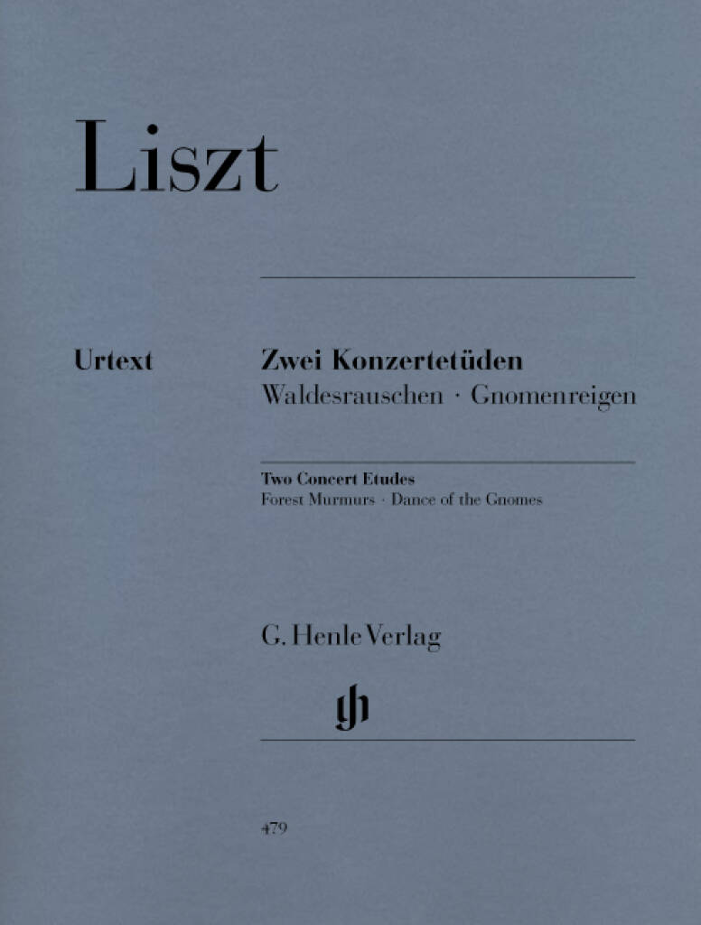 Liszt: 2 Concert Etudes, S. 145