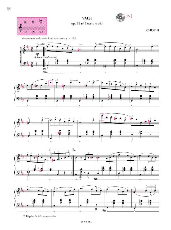 Piano pour adulte débutant