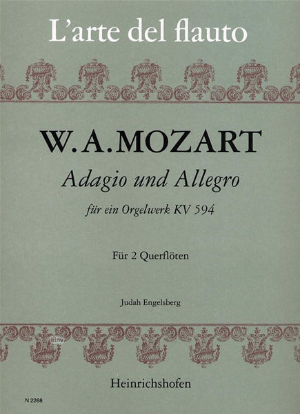 Mozart: Adagio and Allegro, K. 594 (arr. for 2 flutes)