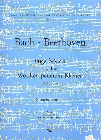 Bach: Fugue in B-flat Minor, BWV 867 (arr. for string sextet)