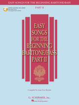 Easy Songs for the Beginning Baritone/Bass – Volume 2
