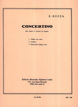 Bozza: Concertino, Op. 49