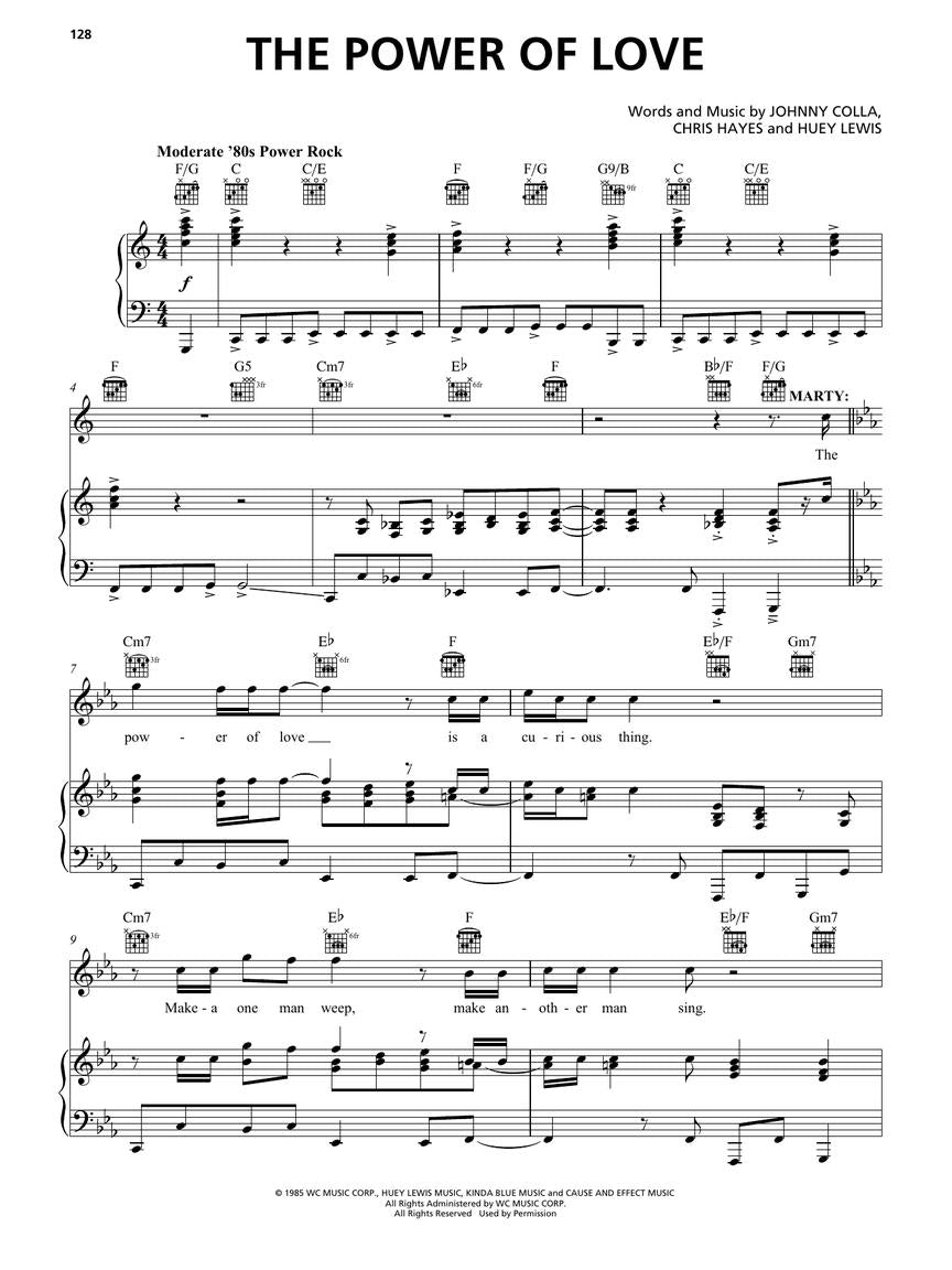 Back to the Future - Vocal Selections