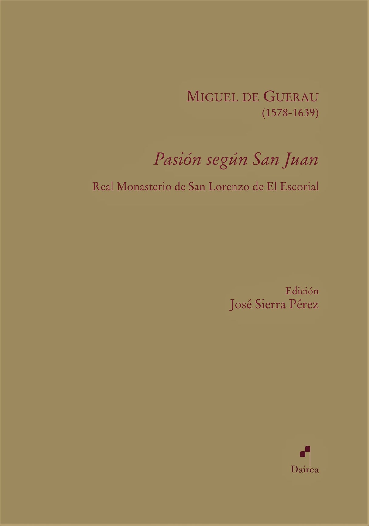 Guerau: Pasión según San Juan