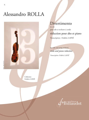 Rolla: Divertimento in F Major, BI. 330 (arr. for viola)