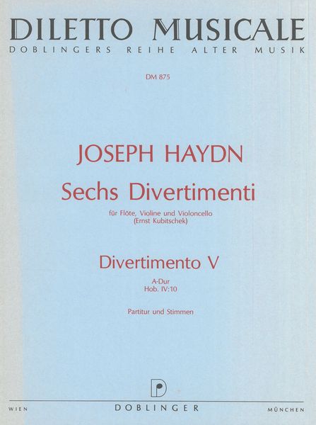 Haydn: Divertimento in A Major, Hob. IV:10