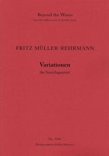 Müller-Rehrmann: Variations, Op. 3