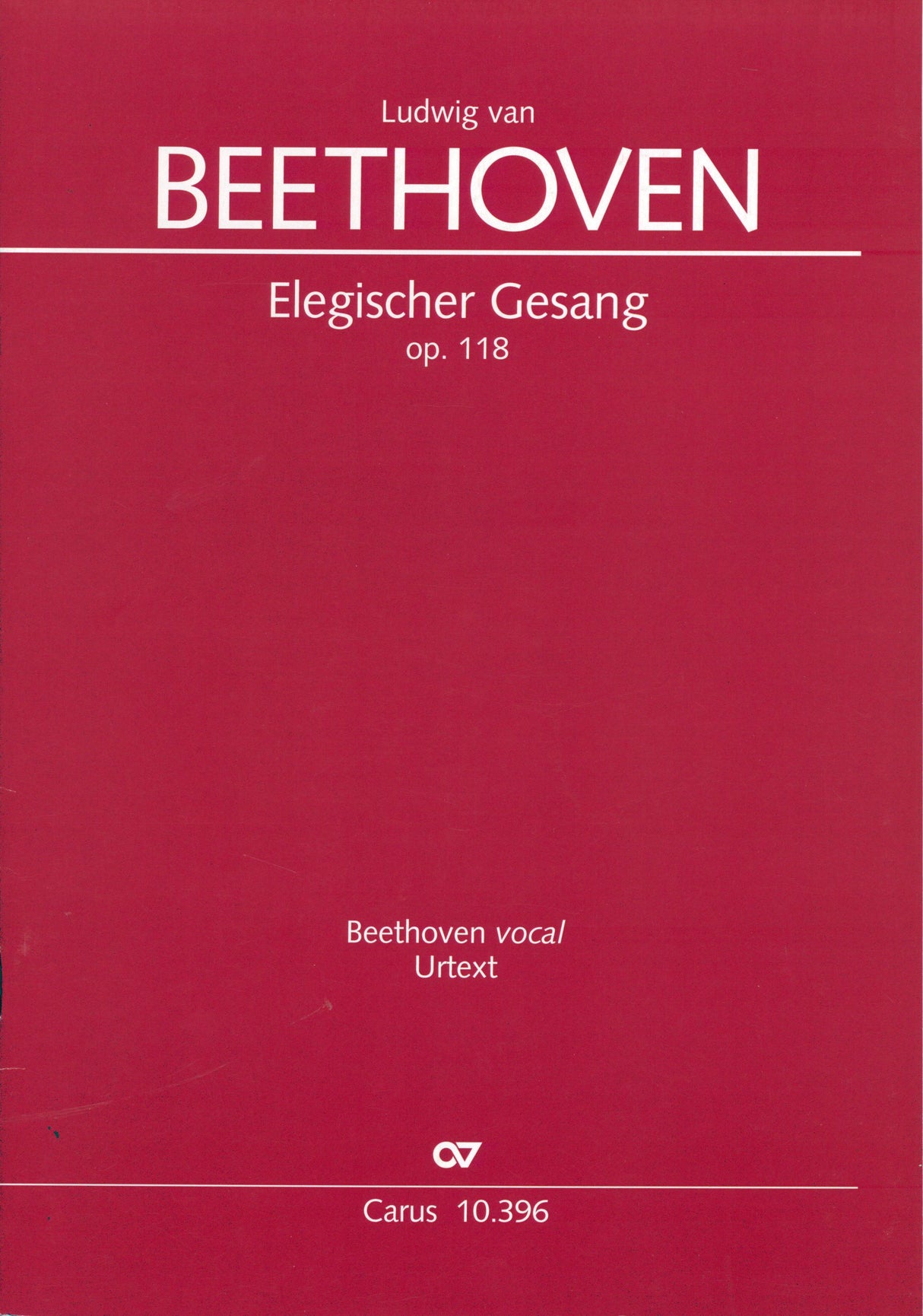 Beethoven: Elegischer Gesang, Op. 118