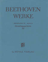 Beethoven: String Quartets III