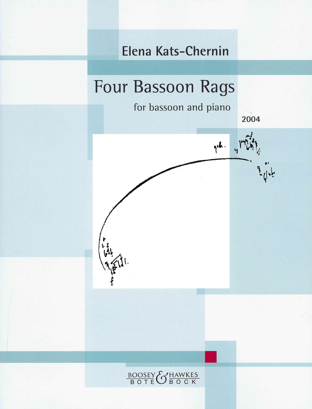 Kats-Chernin: Four Bassoon Rags