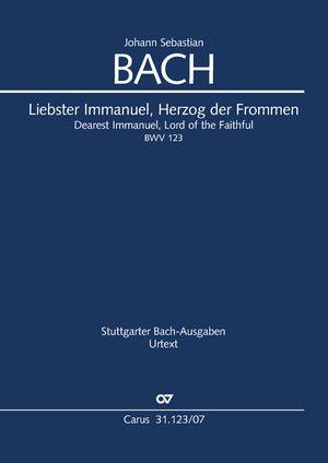 Bach: Liebster Immanuel, Herzog der Frommen, BWV 123