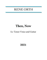 Orth: Then, Now