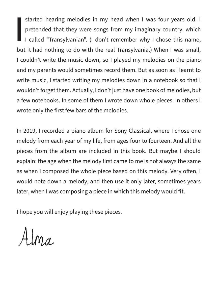 Deutsch: From My Book of Melodies