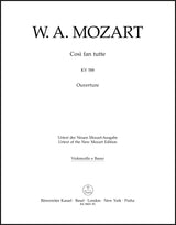Mozart: Overture to Così fan tutte, K. 588