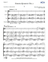 E.M. McKinley: String Quartet No. 1