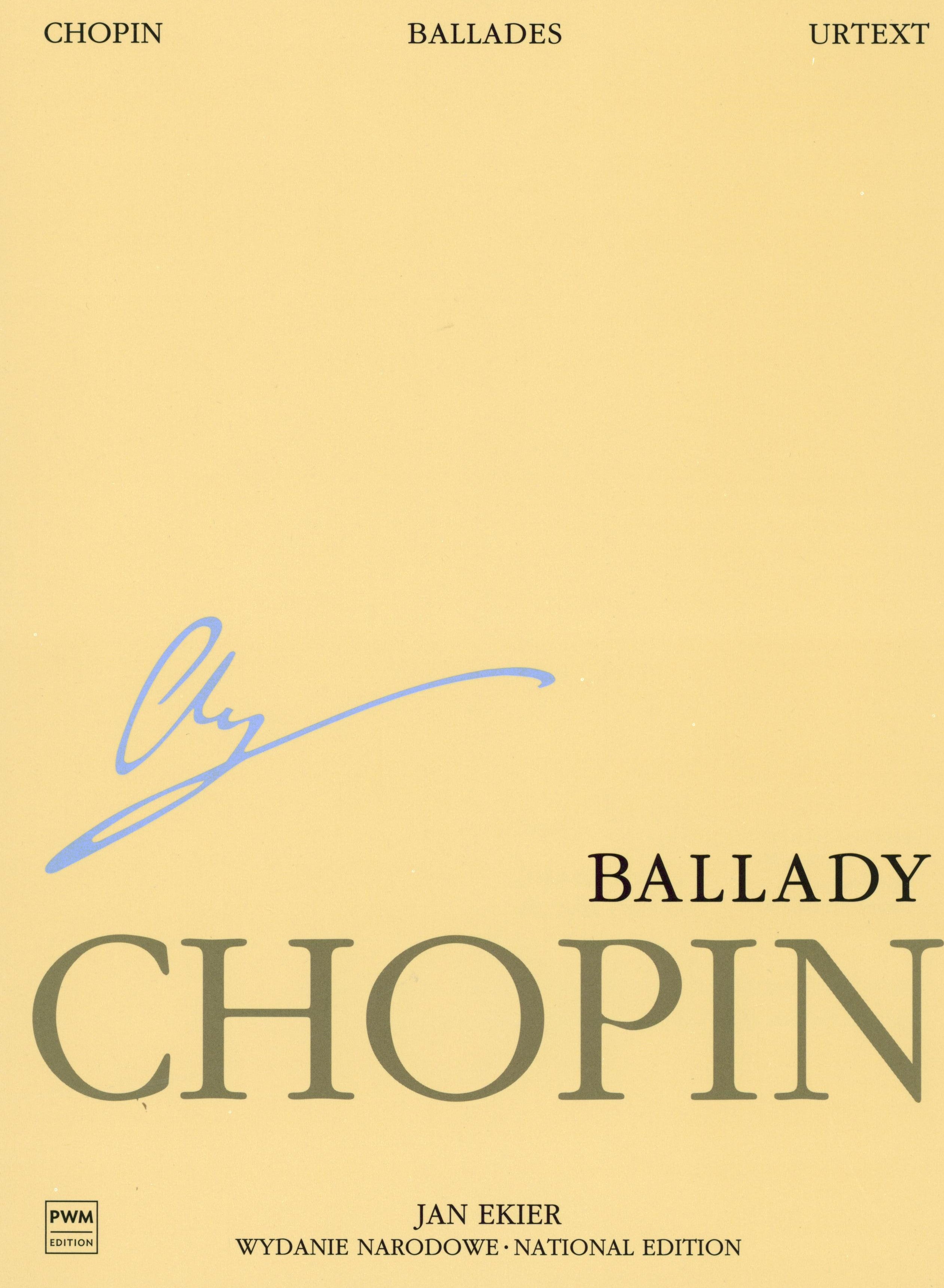 Chopin: Ballades – Ficks Music