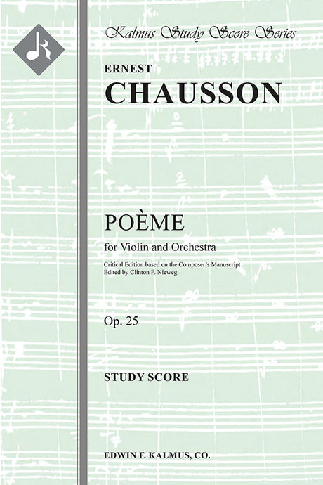 Chausson: Poème, Op. 25