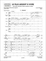 Petitgirard: Le Plus Ardent à Vivre