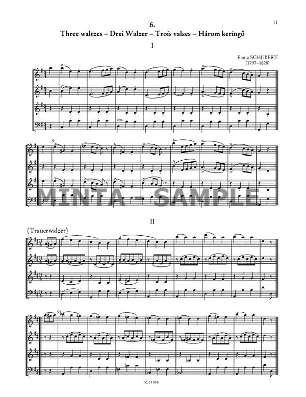 Intermediate Level Quartets