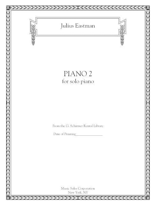 Eastman: Piano 2