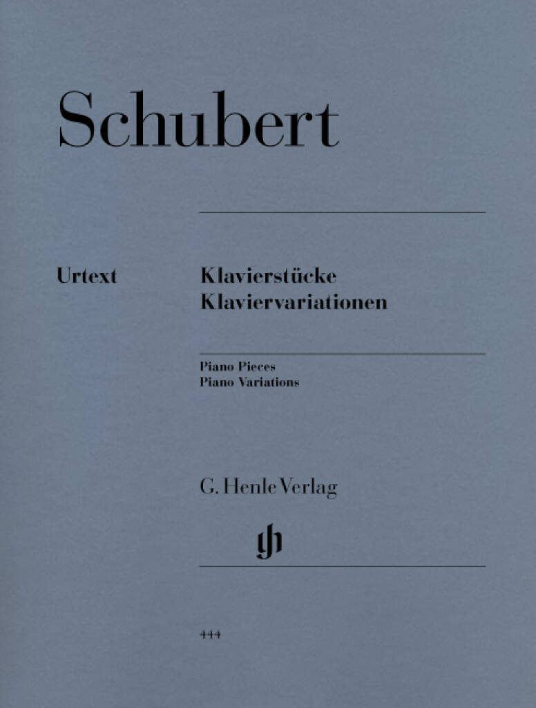 Schubert: Piano Pieces and Variations – Ficks Music