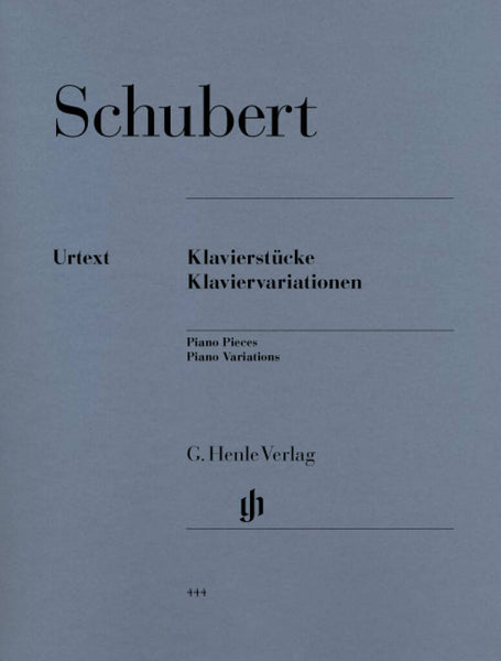 Schubert: Piano Pieces and Variations – Ficks Music