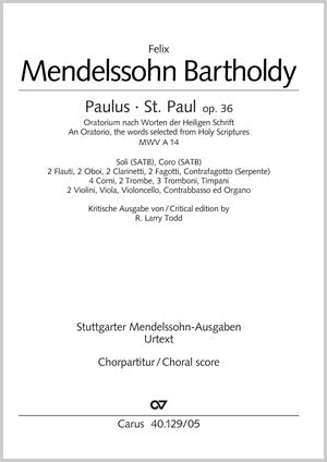 Mendelssohn: St. Paul, MWV A 14, Op. 36