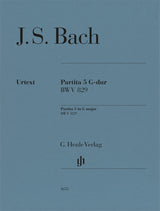 Bach: Partita No. 5 in G Major, BWV 829