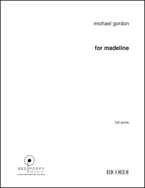 Gordon: for Madeline