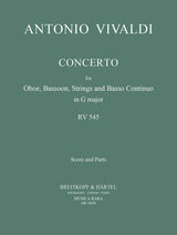 Vivaldi: Concerto for Oboe and Bassoon in G Major, RV 545