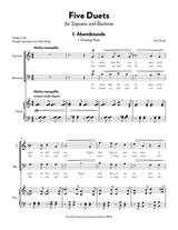 Weigl: Five Duets